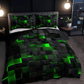 GEOMATRIX | 3pcs Quilt Cover Set — alternate angle view