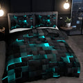 GEOMATRIX | 3pcs Quilt Cover Set — lifestyle shot