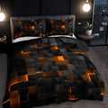 GEOMATRIX | 3pcs Quilt Cover Set — additional view