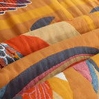 Toucan Bird Cotton Throw — product detail view