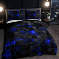 GEOMATRIX | 3pcs Quilt Cover Set — product feature detail