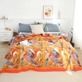 Toucan Bird Cotton Throw — alternate angle view