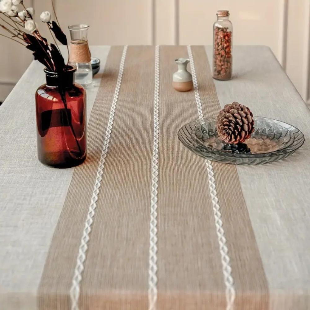 Rustic Table Cloth — product in use