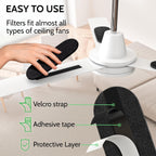 Ceiling Fan Air Filters — alternate angle view