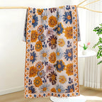 Floral Fiesta Bath Towel — product detail view