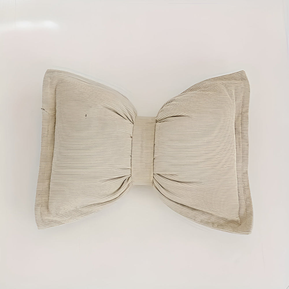 Bowknot Decorative Cushion Pillow — product in use