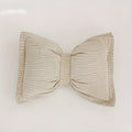 Bowknot Decorative Cushion Pillow — product in use