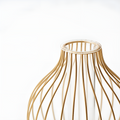 Sleek Metal Frame Vase — alternate angle view