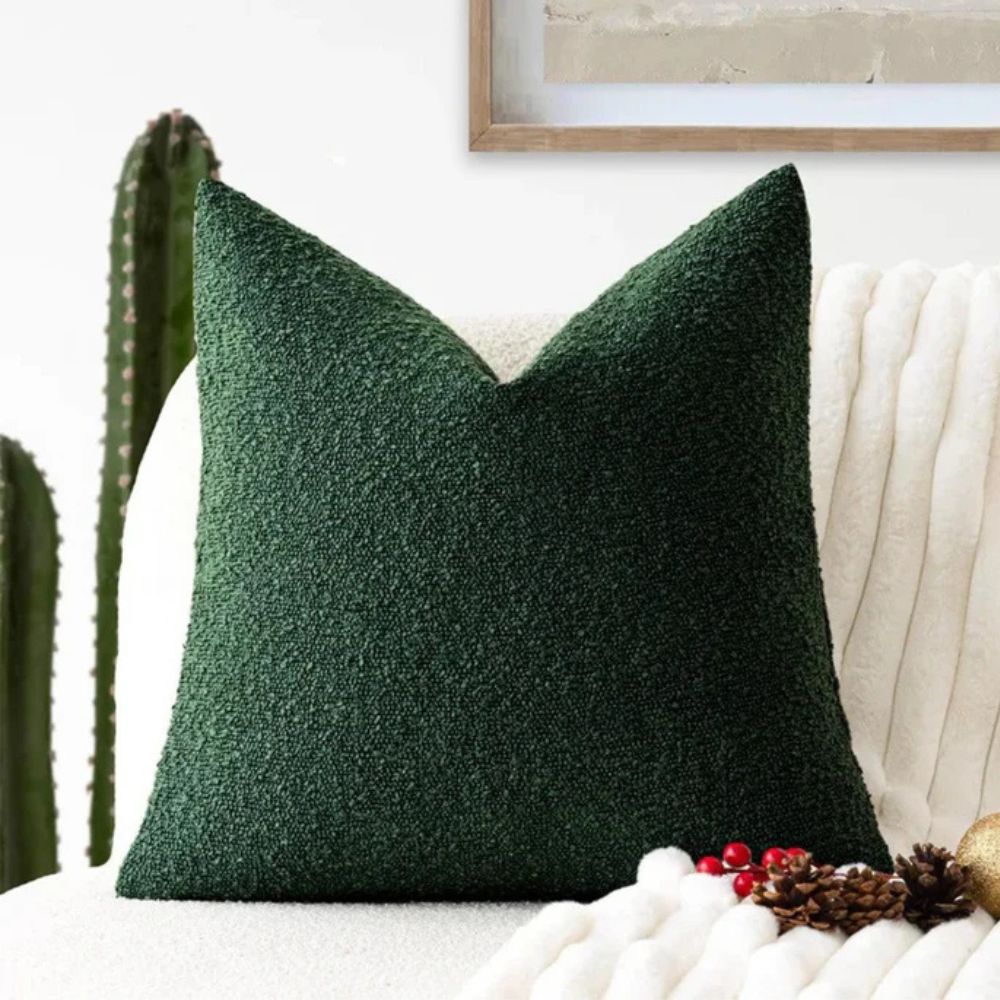 Timeless Bouclé Cushion Cover — product feature detail