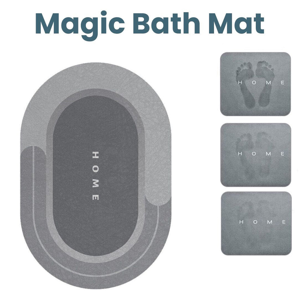 Magic Bath Mat - Super Absorbent Non-Slip Mat — alternate angle view