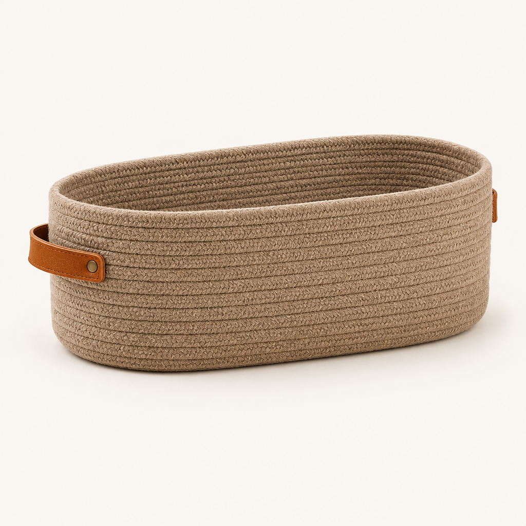 Harper Woven Storage Basket — product photo