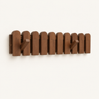 Piano Wooden Hook Wall Coat Rack — product photo