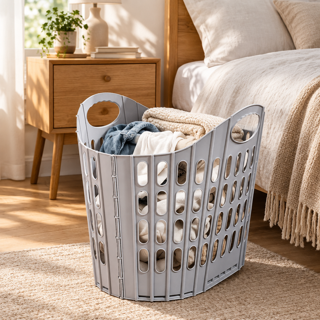 Multi-Purpose Foldable Storage Basket — styled in the home