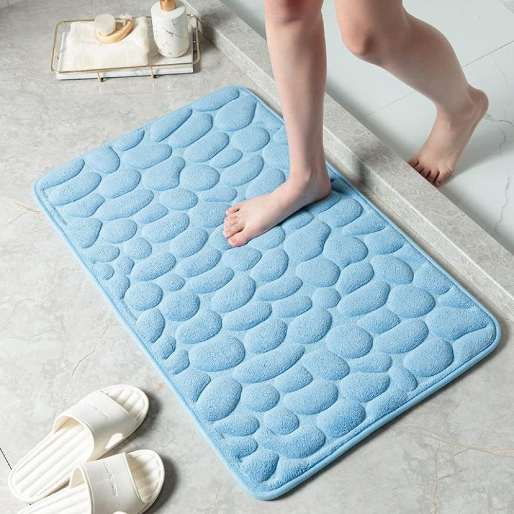 Casa Mat™️- Cobblestone Embossed Versatile Mat — lifestyle shot