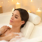 Luxury Bath Pillow — product in use