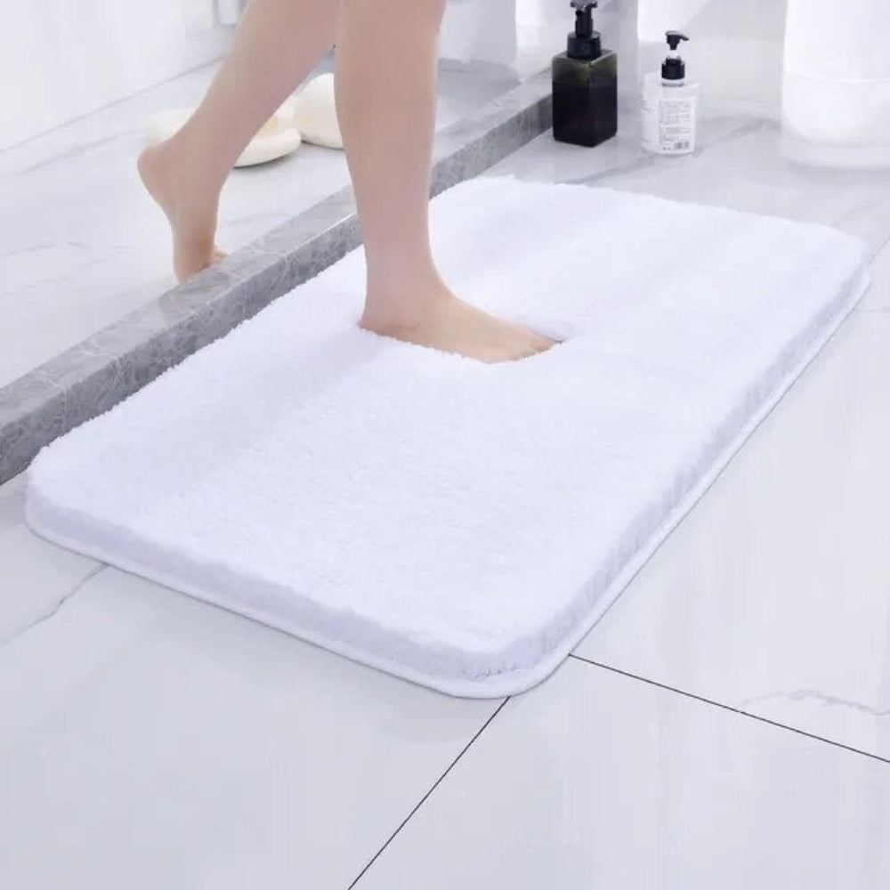 Fur & Plush Bath Rug — product close-up