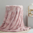 Fuzzy Faux Fur Blanket Throw — main product photo