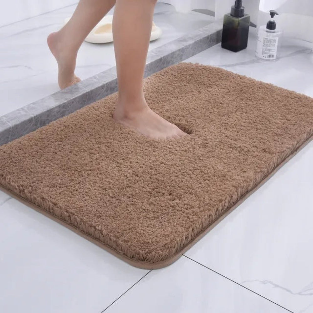 Fur & Plush Bath Rug — additional view