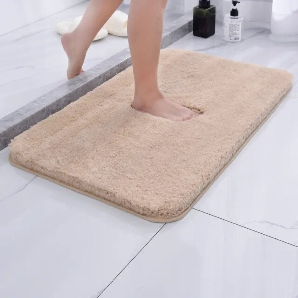 Fur & Plush Bath Rug — alternate angle view
