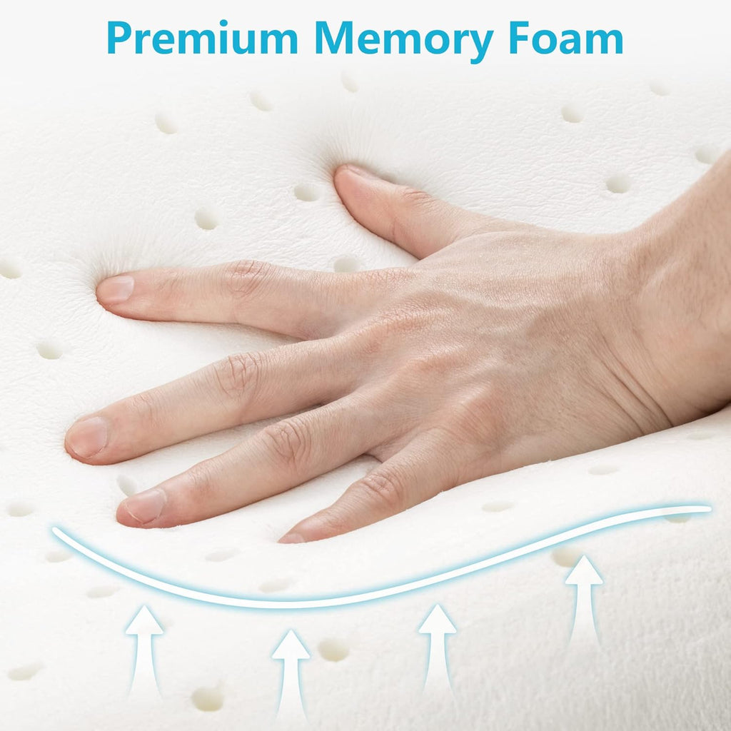 Cloud Comfort Memory Foam Pillow — product in use