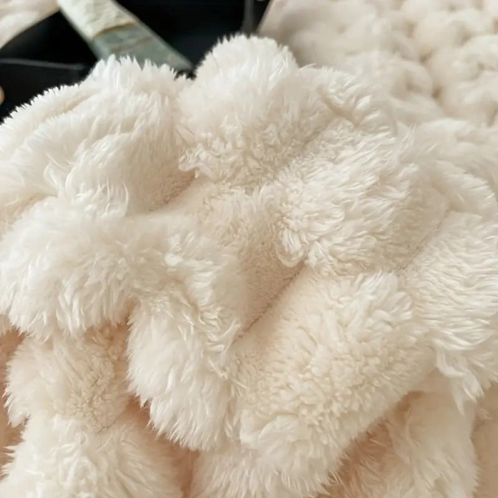 Cloud Cuddle Blanket™️ — product in use