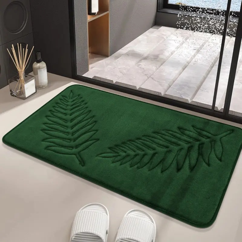 Lush Leaf Comfort Bath Mat Set - 2Pcs — main product photo