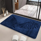 Lush Leaf Comfort Bath Mat Set - 2Pcs — product in use