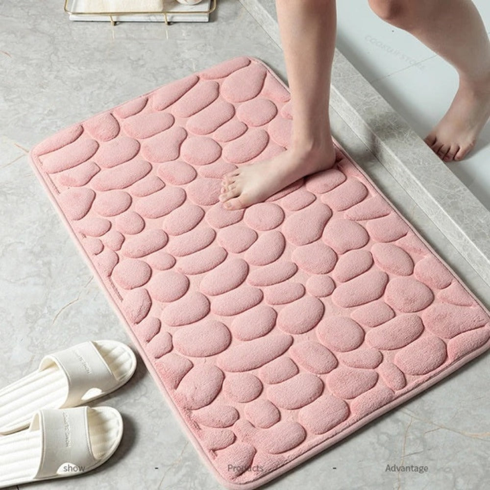 Casa Mat™️- Cobblestone Embossed Versatile Mat — alternate angle view