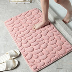 Casa Mat™️- Cobblestone Embossed Versatile Mat — alternate angle view