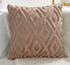 3D Diamond Pattern Cushion Cover