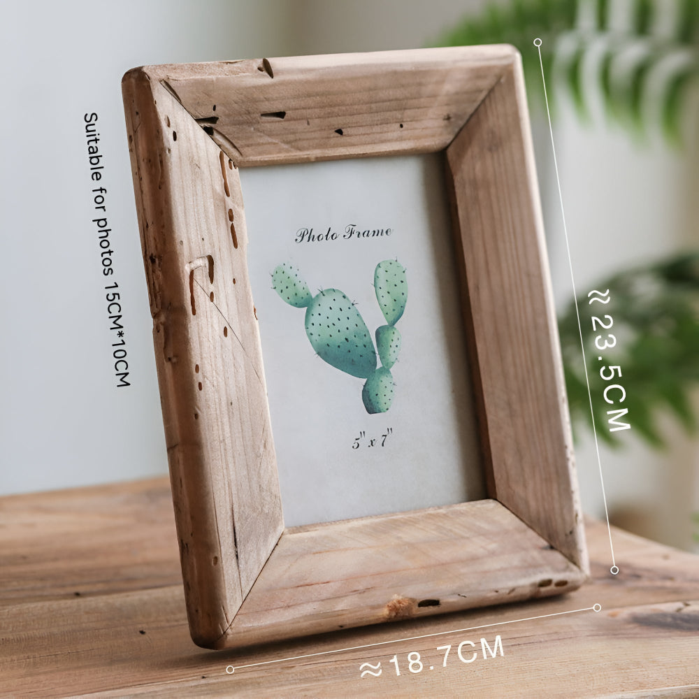 Heritage Solid Wood Frames — size and scale reference