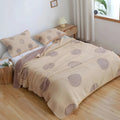 Zen Round Pattern Lightweight Cotton Blanket — alternate angle view