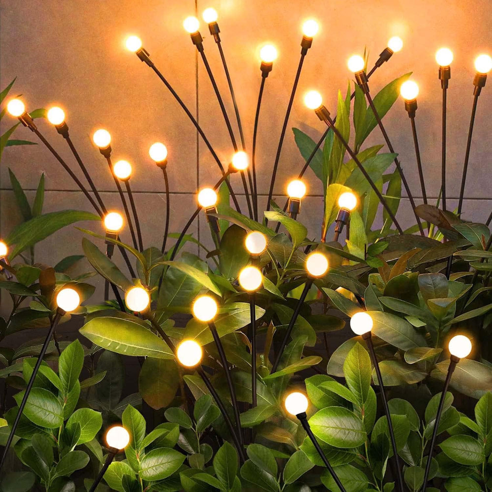 Solar Powered Firefly Garden Lights — main product photo