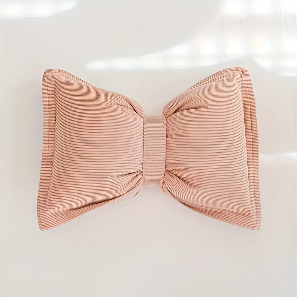 Bowknot Decorative Cushion Pillow — lifestyle shot