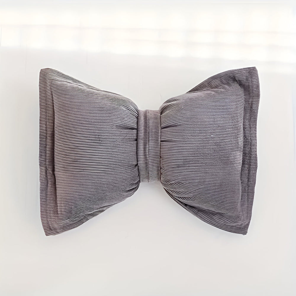 Bowknot Decorative Cushion Pillow — product close-up