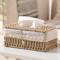 Lunor Braided Woven Tissue Box — main product photo
