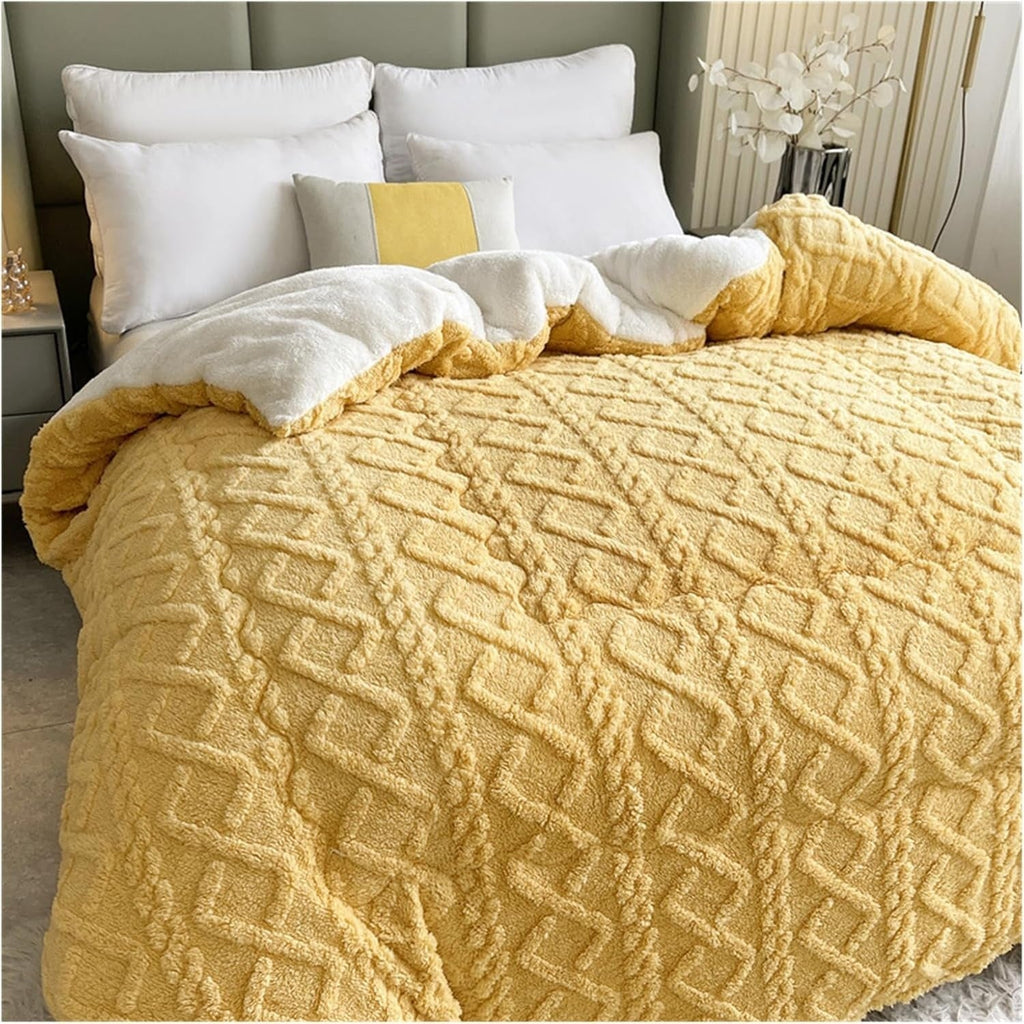 Thick Snuggle Sherpa Blanket — product detail view