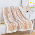 Warm Waffle Sherpa Blanket — main product photo
